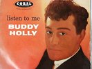 BUDDY HOLLY EP..LISTEN TO ME..(NO GLASSES).. UK 1ST ISSUE CORAL No FEP 2002