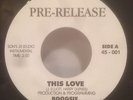 BOOGSIE this love 45 PRE-RELEASE digi roots RARE reggae ISLAND FUNK