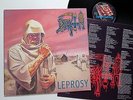 DEATH - Leprosy LP 1988 first press FLAG 24 sadus gorguts