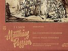 PHILIPS - BACH - MATTHAUS-PASSION - MENGELBERG 3LP BOX - MINIGROOVE MAROON NM