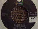 EDDIE HOLMAN I Love You/I Surrender 7