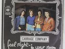 CARRIAGE COMPANY: In Your Room / Feel Right 45 (Belgium, PS) Rock & Pop