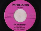 MARVIN PHILLIPS & ROSKOS: Do The Rosko / Win, Place And Show 45 Blues & R&B