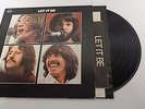 THE BEATLES LET IT BE LP PURPLE LABEL/SHEET MUSIC 1979 CAPITOL REC SW-11922 VG+