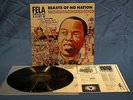 AFRO BEAT ROCK: FELA KUTI  EGYPT 80 Beasts Of No Nation 1989 FR Eurobond LP TOP