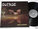 OUTSIDE never in security LP Power Line GER 1988 METAL