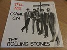 ROLLING STONES TELL ME/COME ON RARE DUTCH PICTURE SLEEVE DECCA AT 15 032