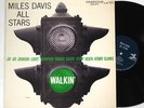 MILES DAVIS ALL STARS: WALKIN' prestige LP / MONO RVG NM