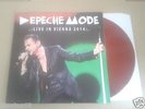 DEPECHE MODE  LIVE IN VIENNA 2014  LIMITED  LP  RED VINYL  DER BLUTHARSCH  CURE