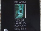 Devy ERLIH PAGANINI 24 CAPRICES Rare FRENCH 2 LP ADES EX/NM