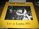 LED ZEPPELIN - Live In London 1971 BBC Broadcast YELLOW VINYL 2 LP Set