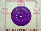 ELVIS PRESLEY   I Want You I Need You / My Baby   UK HMV 45 PURPLE/GOLD   7M 424