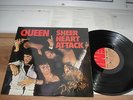 Queen Sheer Heart Attack 1ST PRESS 3U/3U NO TRIDENT NICE AUDIO  INNER UK LP