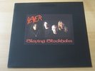 SLAYER: Slaying Stockholm LP Clear Vinyl Live Sweden 2006
