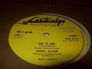 GEORGE ALLISON Ten to one/Hard times Cartridge Roots Lovers