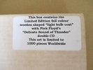 PINK FLOYD RARE WOODEN BOX, Delicate sound Lightbulb man, only 1000 ever made