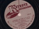 Paul Robeson on 78 rpm Keynote 1200: Anthem of the USSR/The United Nations