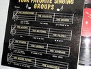 YOUR FAVORITE SINGING GROUPS compilation Doo-Wop ORIGINAL 1962 HULL LP 1002 Mg