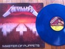 METALLICA MASTER OF THE PUPPETS BLUE VINYL 12