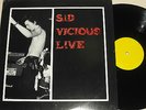 SID VICIOUS  ORIG PUNK BOOT LP LIVE + G/FOLD P/S PUNK SEX PISTOLS CLASH