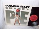 Warrant - Cherry Pie LP RARE Original 1990 CD Era Hard Rock Glam Hair Metal