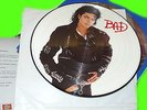 Michael Jackson BAD Promo Picture Disc LP Vinyl Gewinn PEPSI Verlosung 1988 NEU