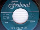 JOE PENNY Bip A Little Bop A Lot Mercy Mercy Mercy ROCKABILLY 45 on FEDERAL w102