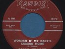 1961 BOBBY WILLIAMS Wonder If My Baby's Coming Home CANDIX 45 Obscure MOD ROCKER