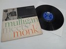 MULLIGAN MEETS MONK - RIVERSIDE RECORD-RLP 12-247-USPRESS