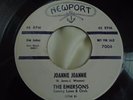 Original Doo Wop Promo 45 : The Emersons   Joannie Joannie   Hungry   Newport