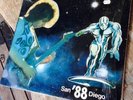 Lp Joe Satriani Silver Surfin Satriani V- Ex  & S - Ex Sandiego 88