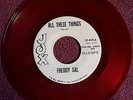 Freddy Sal - Someday / All These Things (Promo, Red Vinyl, 45 Very Rare) VG+