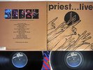 JUDAS PRIEST PRIEST LIVE EPIC 38 3P-827,8 Japanese Pressing Vinyl 2LP