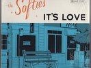Orig '95 THE SOFTIES It's Love LP K Records Indie Pop Tiger Trap Adrian Tomine
