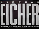 EICHER, STEPHAN - GRAUZONE - 1986 - Konzertplakat - I tell this Night - Tourpost