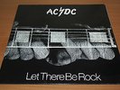 AC/DC Let There Be Rock Australian 1st Press LP Vinyl Record Blue Roo - MISPRESS