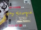 ALICE COOPER - HEY STOOPID 7/45 PROMO GOLD STAMP PORTUGAL PORTUGUESE 