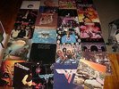 ROCK LP LOT-25-AC/DC-KISS-AEROSMITH-DEF LEPPARD-RUSH-HALEN-ZEPP- ROCK/METAL-LOT