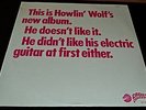 Howlin' Wolf New Album Cadet Concept LPS 319 Original SEALED LP Red Letter 70's
