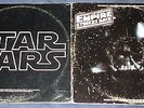 Star Wars Soundtrack LP 1977 + Empire Strikes Back 1980 w/ Attached Booklet