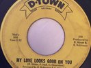 THE FABULOUS PEPS northern soul 45 My Love Looks Good On You   D-Town