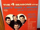 The Four Seasons LP Stereo Vee Jay in Loose Shrink  Beatles Deep Groove 1st Pres