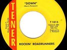 ROCKIN' ROADRUNNERS - DOWN - TENER - FLORIDA 60s FUZZ GARAGE 45 RAVER - HEAR