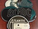 Set of 6 repurposed LP drink coasters - AC/DC Back In Black - SD 16018