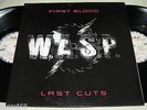 WASP - First Blood.. Last Cuts 2LP Set, 16 track, 1993 Korea LP. G/F.