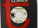 Pink Floyd on Tower   It Would Be So Nice/Julia Dream   PROMO 45   RARE