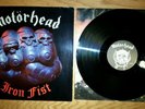 Motorhead - Iron Fist LP WEST GERMAN 1982 BRONZE A1 B1 SCARCE VARIANT