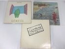 3 x GENESIS ORIGINAL VINYL RECORDS FOXTROT DUKE THREE SIDES LIVE FREE SHIPPING