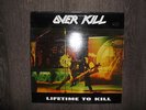 OVERKILL - LIFETIME TO KILL - LP