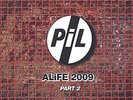PUBLIC IMAGE LIMITED PiL ALIFE 2009 PART 2 LTD RED VINYL LP SEALED LETV349LP